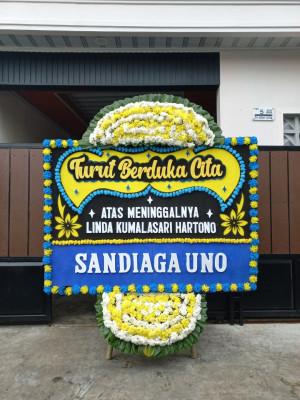 Papan Bunga Duka di Penjalang